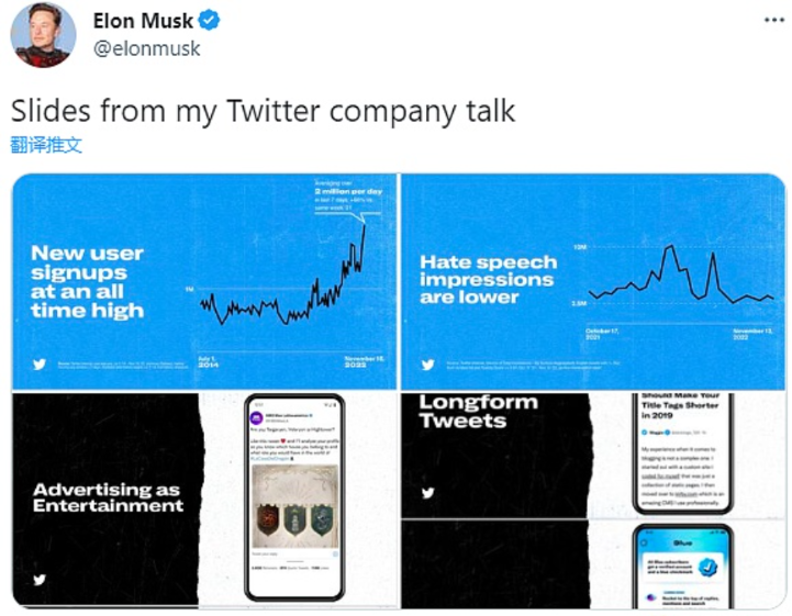 马斯克支持Twitter在不久将来推出加密钱包