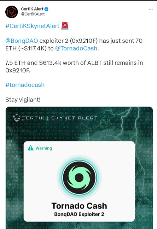 Multicoin Capital于2月4日23:04向机构数字资产管理平台FalconX发送320万枚LDO（当时价值约合740万美元）