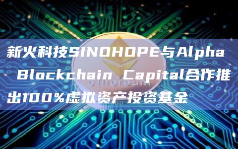 新火科技SINOHOPE旨在为合资格的专业投资者提供投资于100%虚拟资产的投资组合