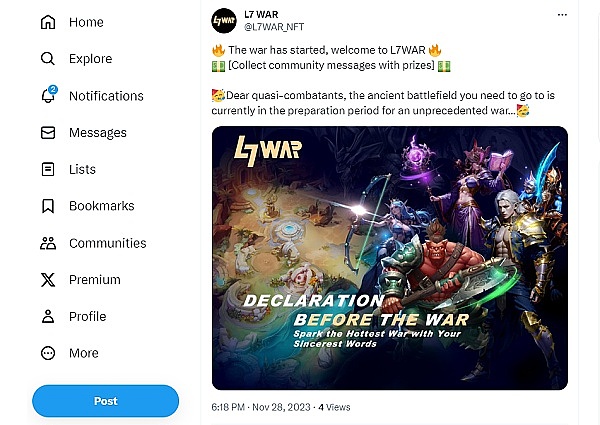 即将上线 解密MOBA链游的顶配之作L7WAR