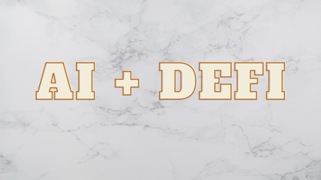 DeFi 中的人工智能