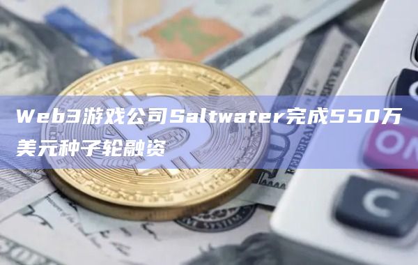Web3游戏公司Saltwater完成550万美元种子轮融资