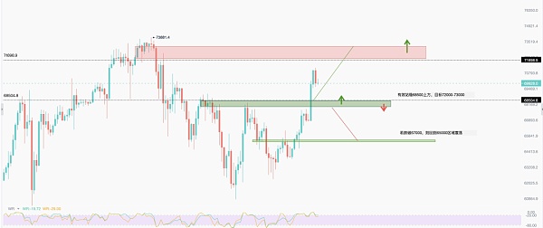 BTC大盘能否新高74000？即将爆发的山寨币有哪些？