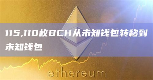 115,110枚BCH从未知钱包转移到未知钱包