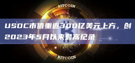 USDC市值创最高纪录