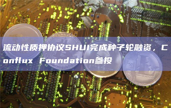 Conflux Foundation参投流动性质押协议SHUI完成种子轮融资