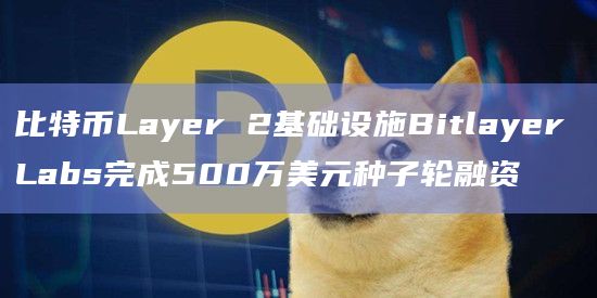 比特币Layer 2基础设施Bitlayer Labs完成500万美元种子轮融资
