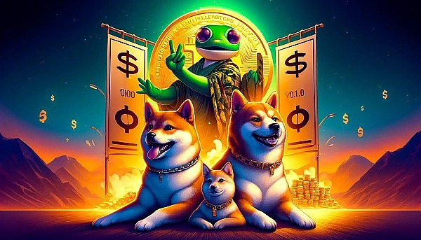 DOGE、SHIB、PEPE 在比特币牛市中飙升：下一个市值将达到 100B 美元？